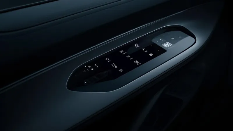 Bedienpanel in Fahrzeug HMI Panel in Fahrzeug
