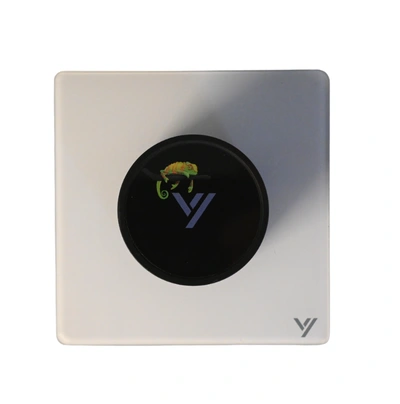 Switch customized: Icons & buttons Switch in black with 4 Buttons and icons