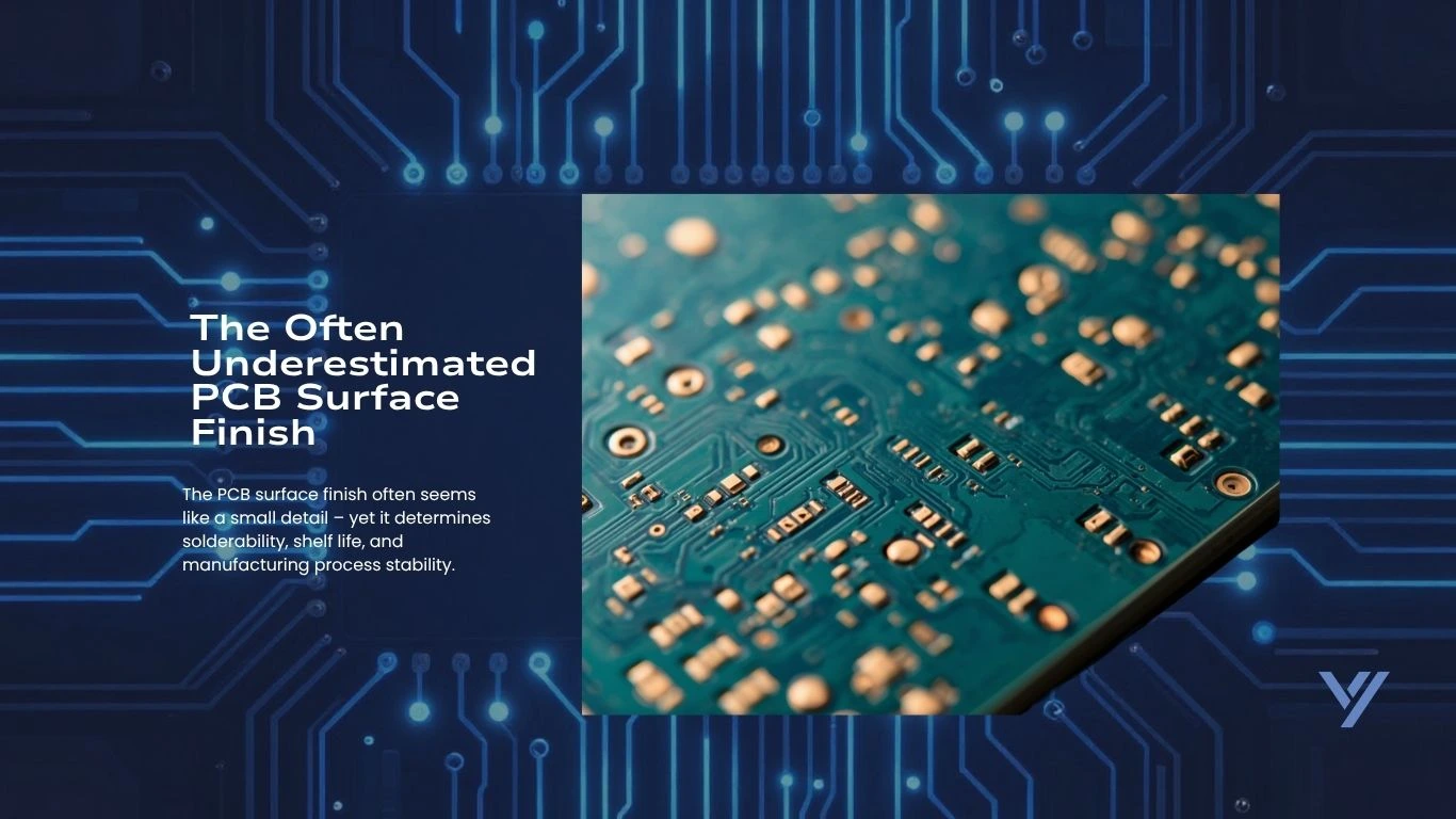 Selecting the right PCB surface finish PCB surface finish in the manufacturing process