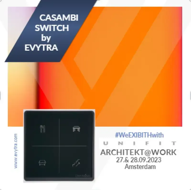 Willkommen auf der Architekt@Work Messe in Amsterdam –&nbsp; 27.- 28. Sept., 2023

&nbsp;