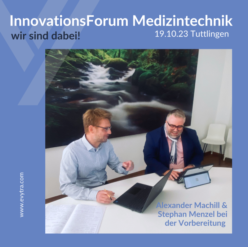 InnovationsForum, das Netzwerktreffen der Medizintechnik-Branche   –  Wir sind dabei!