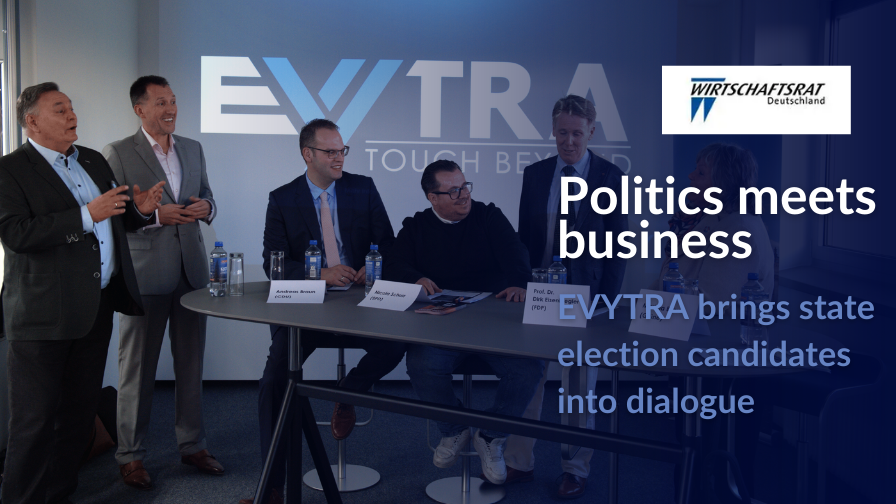 Politics meets business: EVYTRA brings state election candidates into dialogue