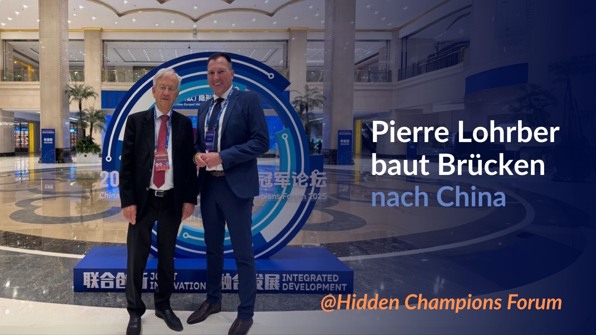 EVYTRA Strengthens Ties with China at Hidden Champions Forum in Beijing