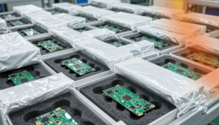 PCBs packaged | EVYTRA PCB packaging