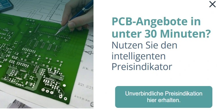 Angebote in 30 Min | Leiterplatten pcb kostenkalkulator