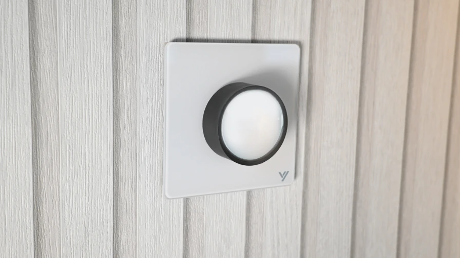 rotary dimmer white | EVYTRA Light switch white, rotary dimmer