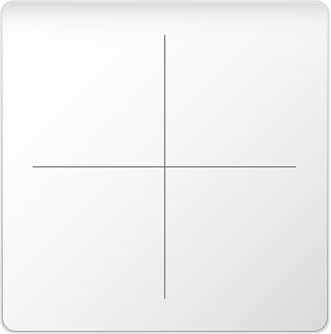 white Switch Switch in white with 4 buttons